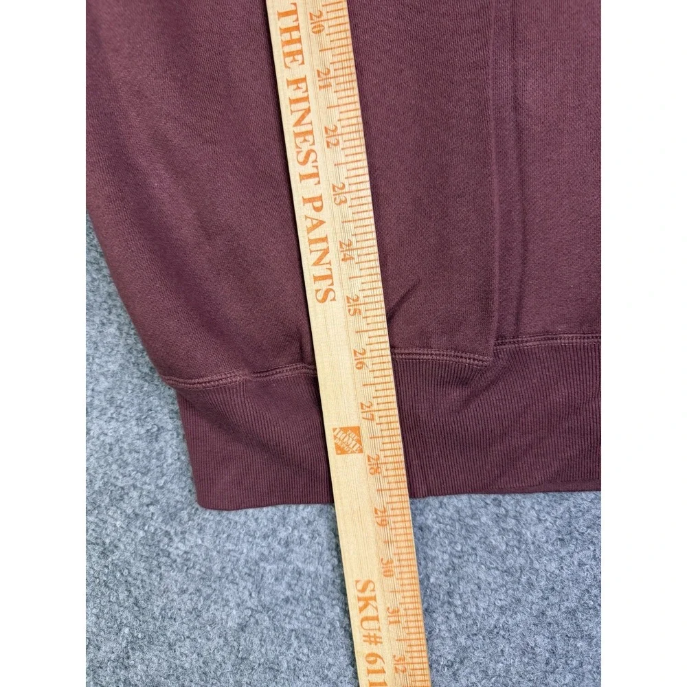 Men's Polo Ralph Lauren Crewneck Pullover Sweater Size Large Maroon Sweat Shirt
